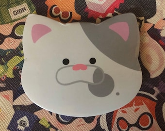 Splatoon | Li'l Judd the Referee Cat Head Shaped Button Unique Gaming Pin Accessory