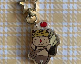 Final Fantasy | FFIX | Stiltzkin the Moogle Traveler Keychain Gaming Accessory