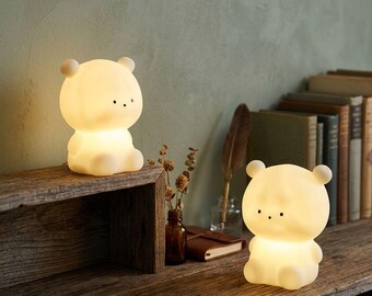 Modern LED Table Lamp Bedside Desk Lamp With Adjustable Brightness