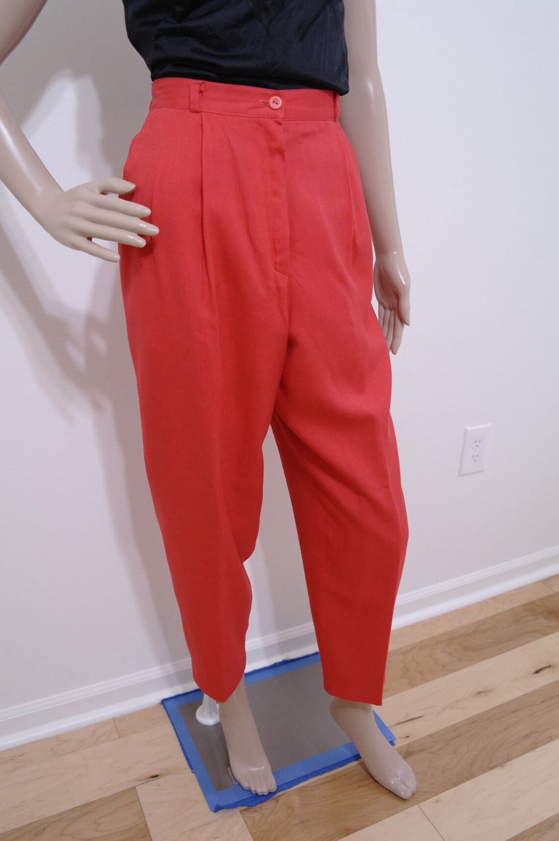 red slacks