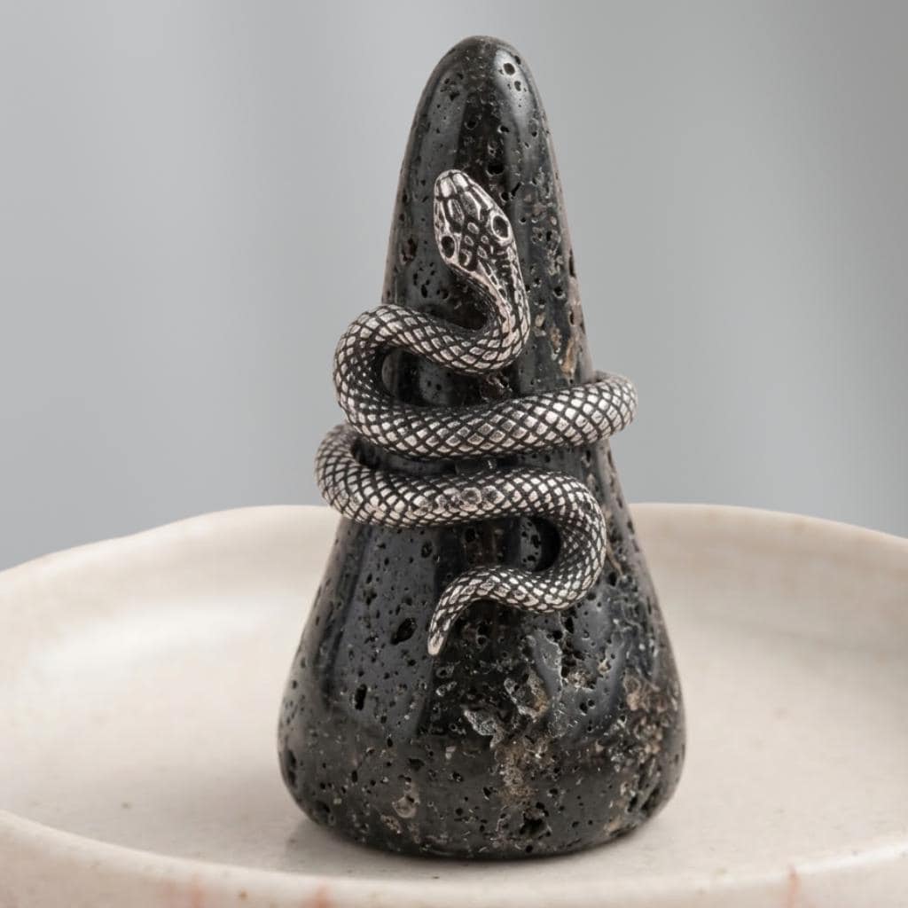 Sterling Silver Snake Ring - Etsy