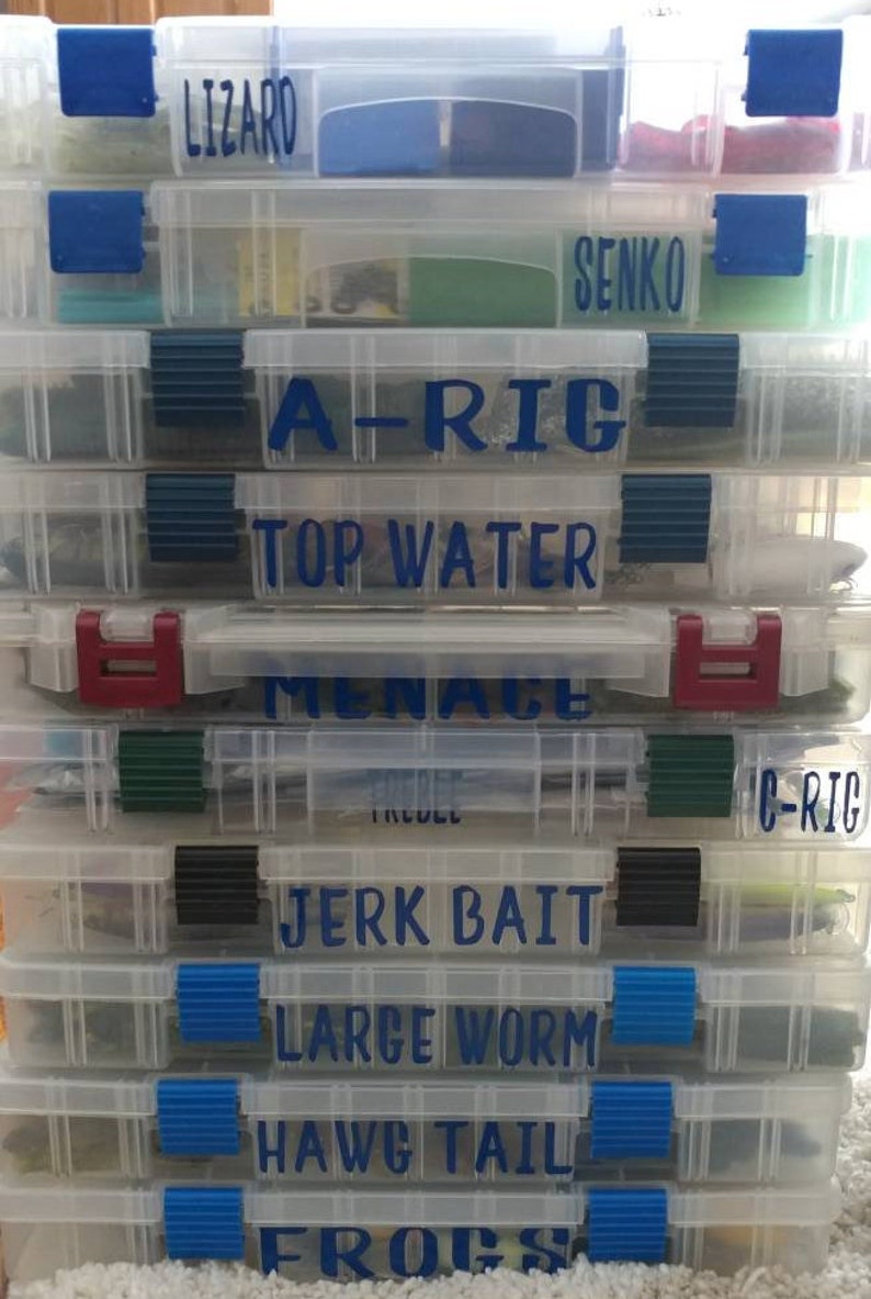 Fishing Tackle Box Labels Etsy
