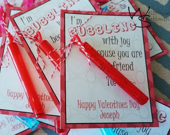 I'm Bubbling With Joy valentine