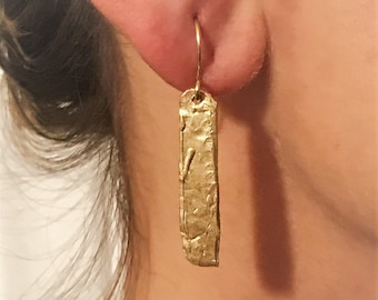 Lunghi Orecchini Pendenti A Goccia In Oro Bianco 18k Con Decorazione Floreale - Foto 10