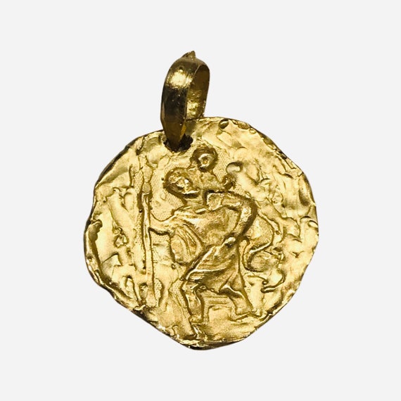Saint Christopher medallion , Religious medallion
