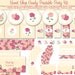 Romantic Floral Rose Printable Party Kit, Instant Download - Bridal ...