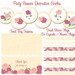Romantic Floral Rose Printable Party Kit, Instant Download Bridal ...