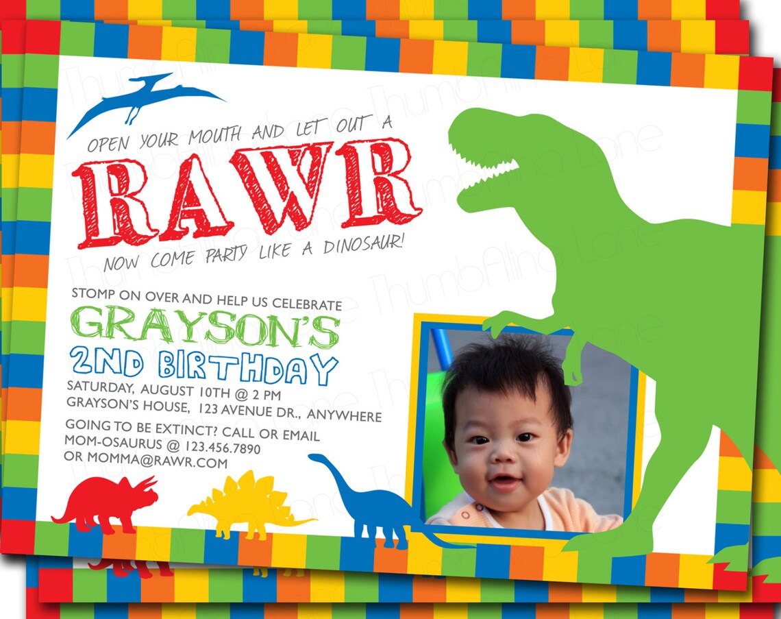 Dinosaur Printable Water Bottle Labels, Instant Download Digital File ...