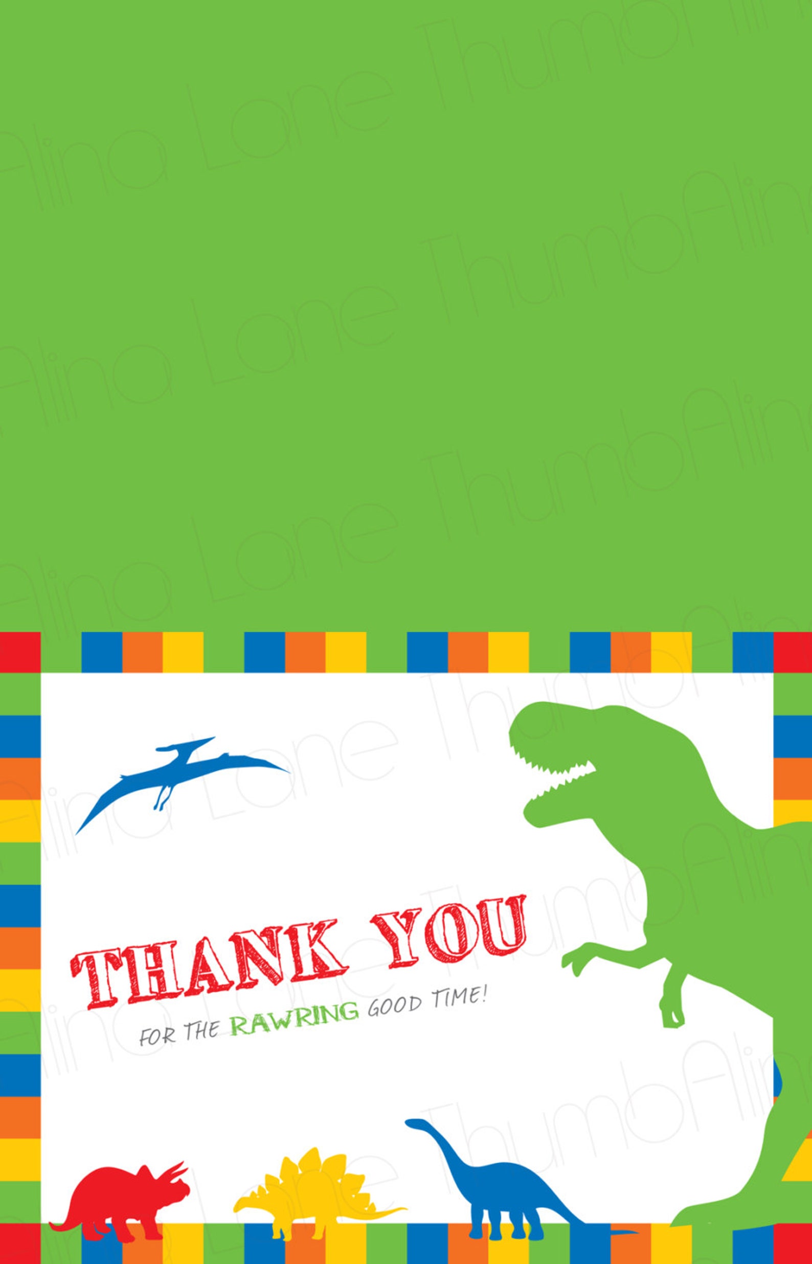 dinosaur-printable-thank-you-note-card-instant-download-diy-etsy