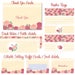 Romantic Floral Rose Printable Party Kit, Instant Download Bridal ...