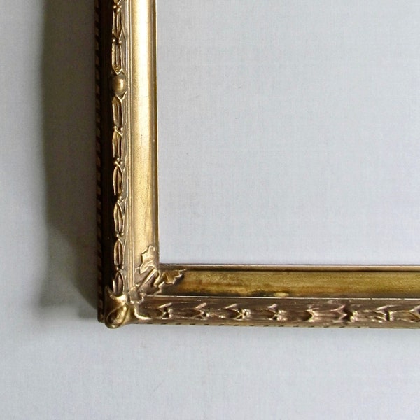 Gold Leaf Frame Etsy