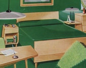 Items Similar To Mid Century Dream 1950s Bedroom Great