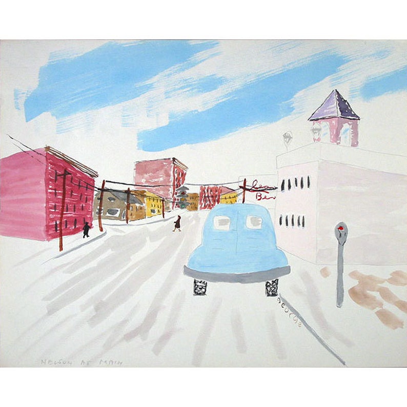 Danbury CT Vintage C.1960 Outsider Art Folk Art 2 Etsy