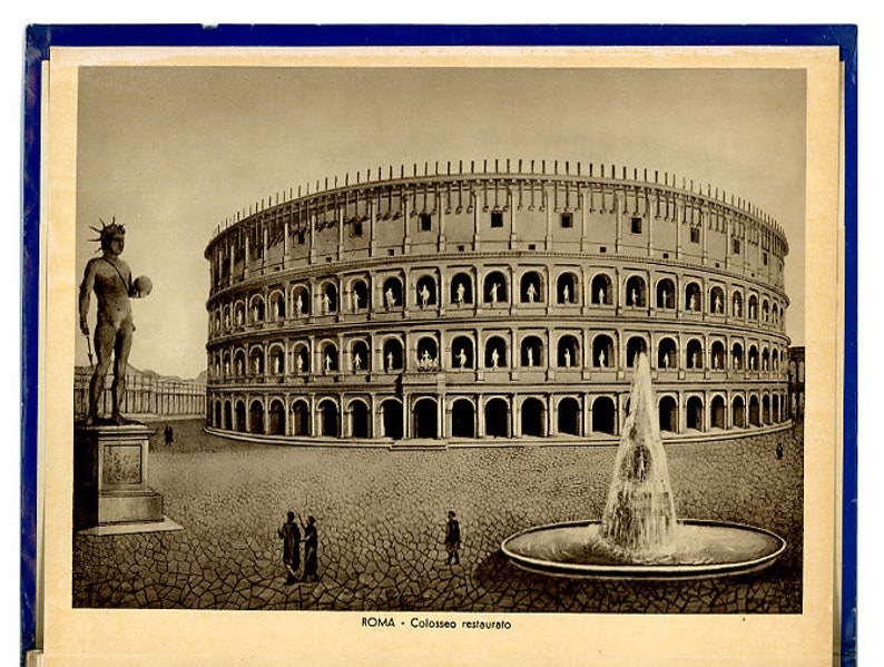 Extensive Instant Collection Rome Postcards Viewbooks Italy Superb Antique Rome Travel Souvenirs Photographs