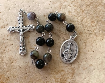 St. Lawrence Stone Rosary Tenner