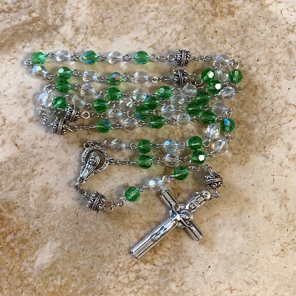 August/Peridot Birthstone Rosary