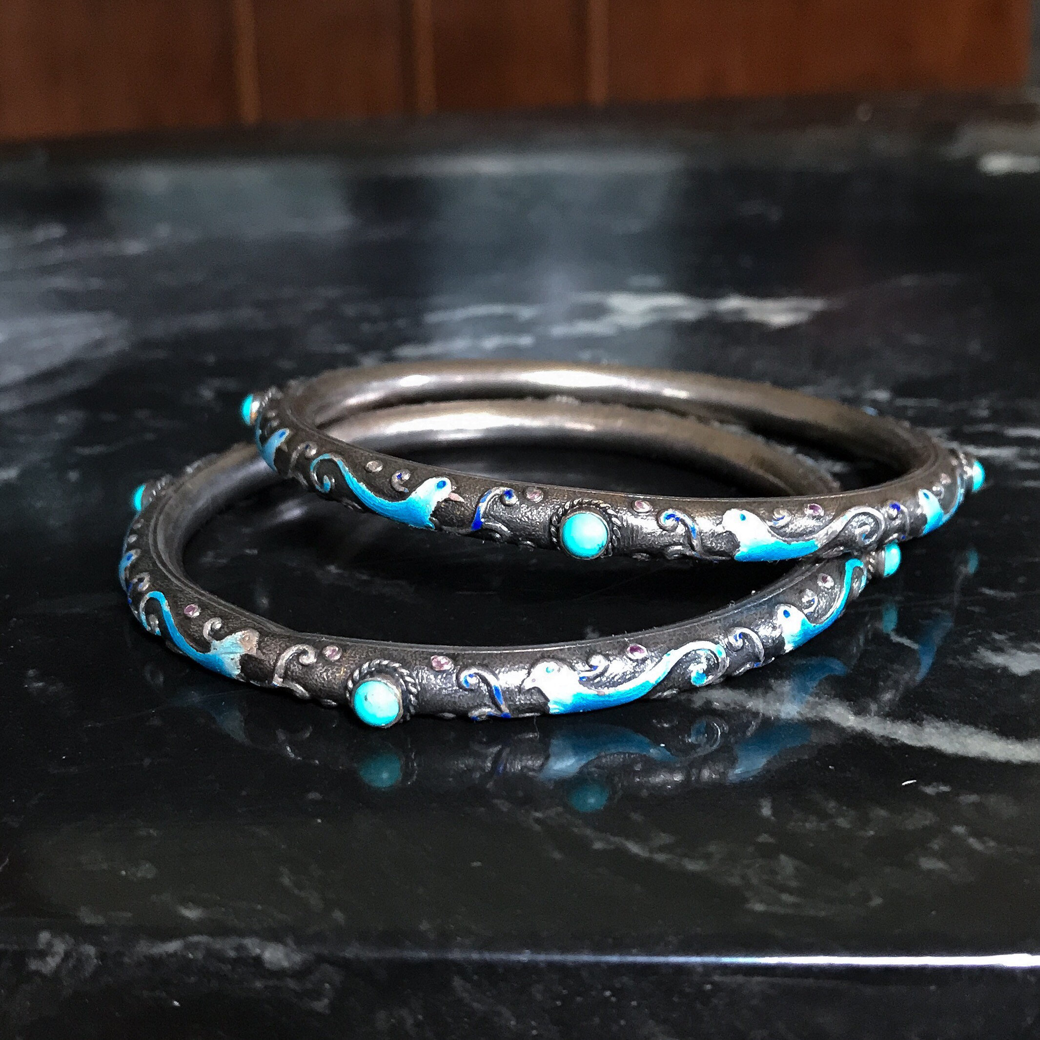 1920 Turquoise Cuff - Etsy