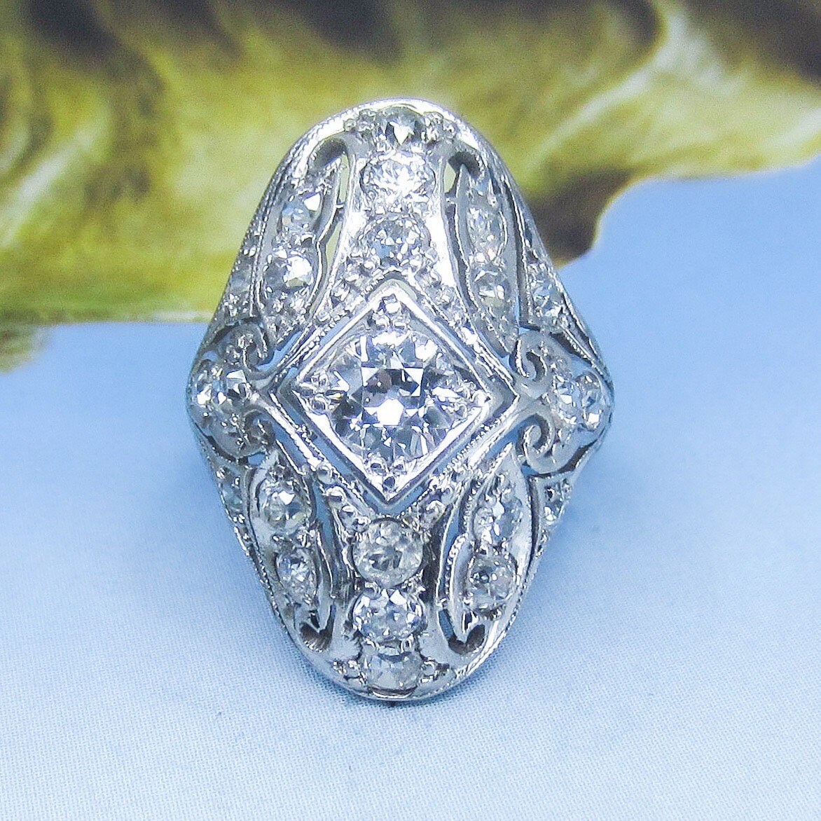 Vintage dinner shop rings for sale