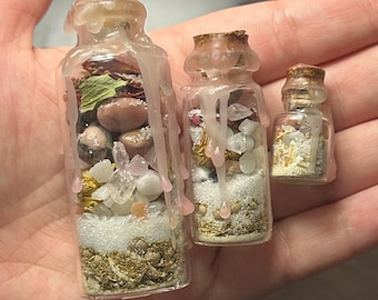 Strawberry Milk (Inner Child) Spell Jar