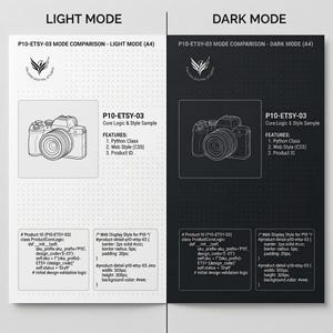 Coding Algorithm Notebook Bundle | A4 US Letter Tablet PDF | Dark Light CS Journal Set image 11