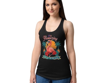 Frauen Flamingo ausgestattet Tank Top