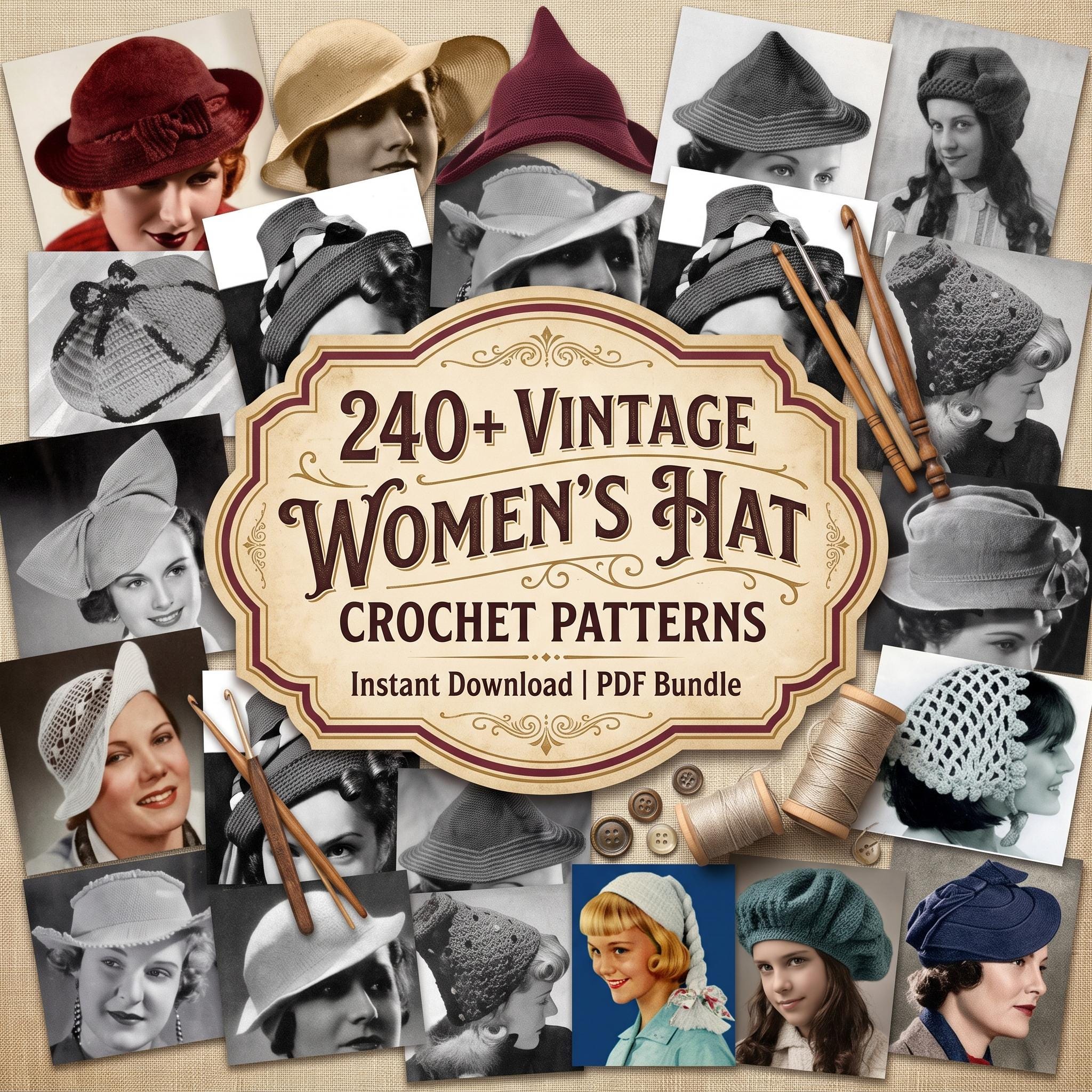 1940 women hats - Etsy 日本