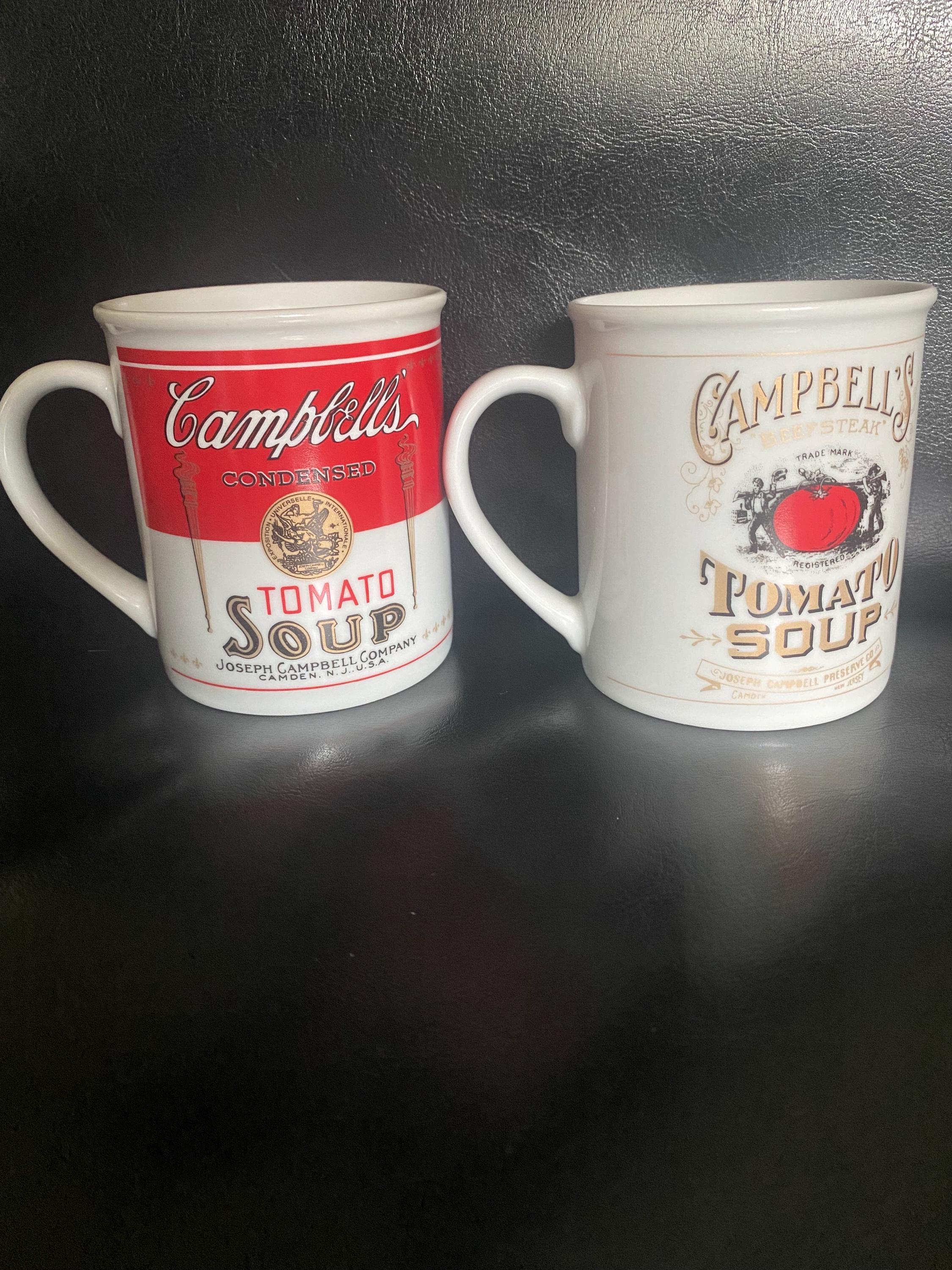 Campbell soup bowls mugs - Etsy 日本
