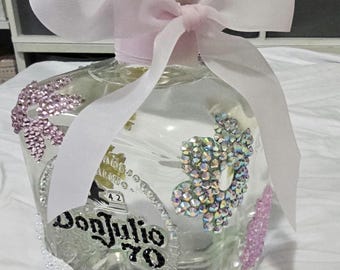 Botella vacía personalizada