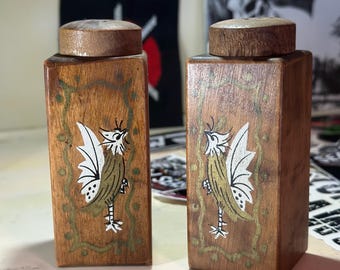 Vintage Gucci Quail Salt & Pepper Made in Italy in Original Box - Etsy