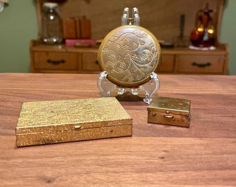 Vintage Makeup Compacts. Ritz, Merle Norman, and unknown