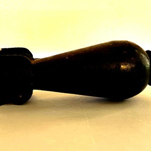 Bullet, Grenade, Industrial Mortar Shell, Inert Deactivated Bomb Desk Decor, Restored Metal Relic Shelf Display, Vintage Military Gift for Him