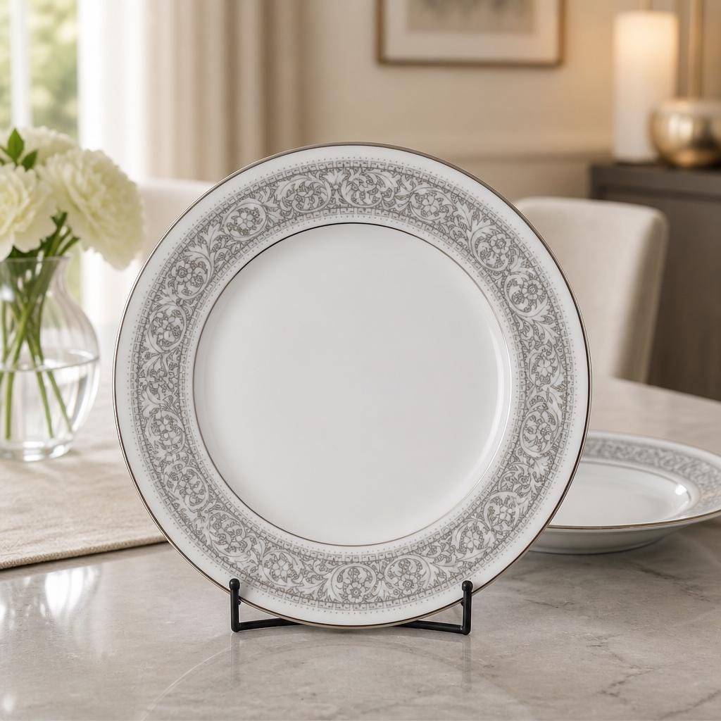ノリタケ NAPLES ネイプルス プレート 4枚セット 6975 Noritake Naples 6975 - Etsy