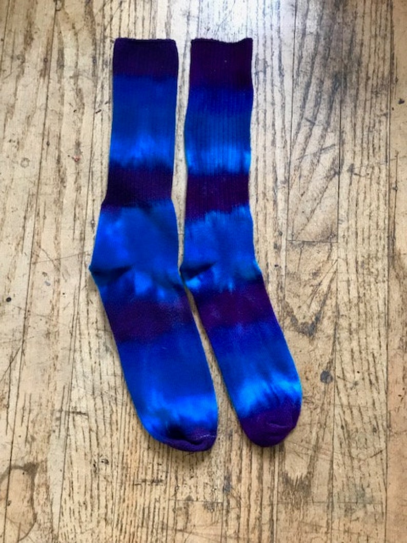 Eco Friendly Tie-dyed Bamboo Adult Socks - Etsy