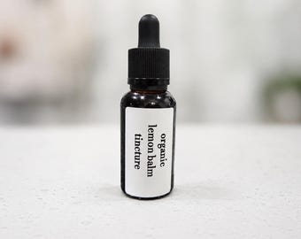 Teinture de mélisse bio (Melissa officinalis), 30 ml