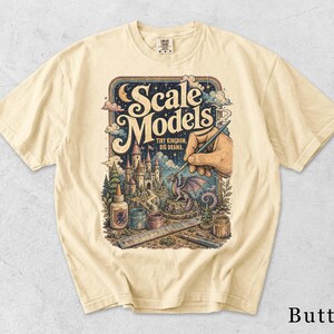 Modellismo in scala, T-shirt grafica retrò - Divertente design da collezionista 4EDZSO