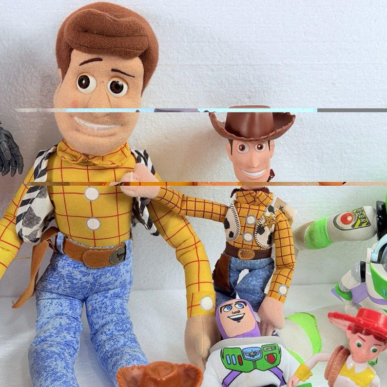 Figurine articulée Toy Story Disney Pixar, LOT de 20 pièces et plus Woody Buzz Jesse Zurg image 12
