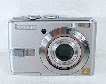 Panasonic LUMIX DMC-LS75 Compact Digital Camera Silver Tested & Working