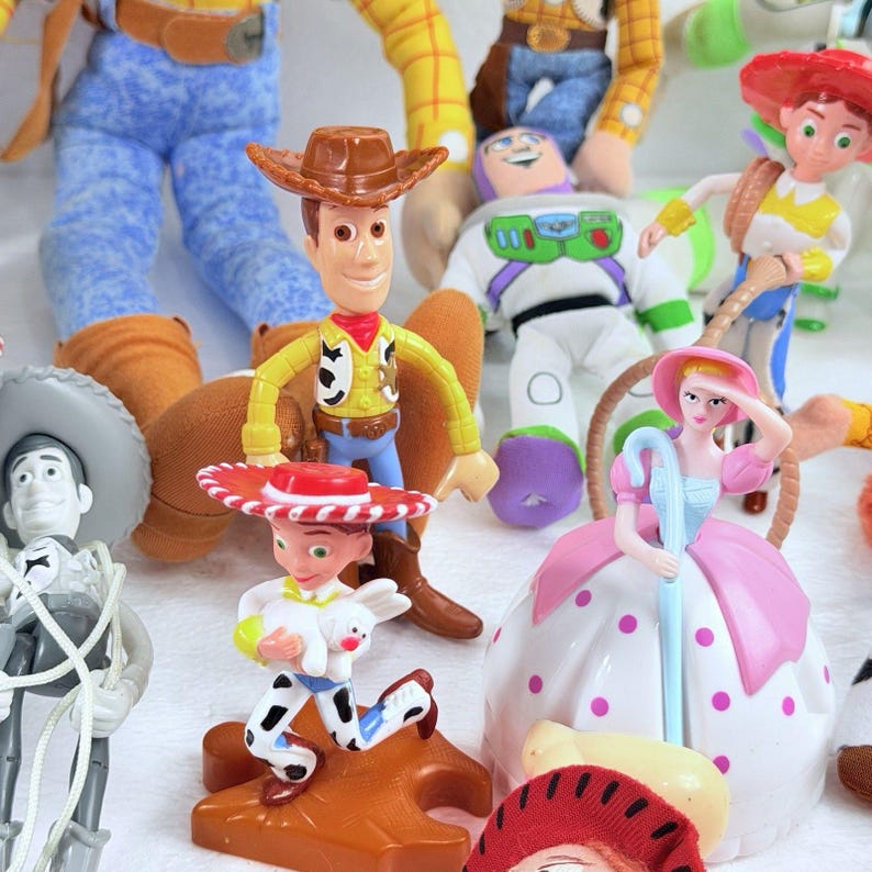 Figurine articulée Toy Story Disney Pixar, LOT de 20 pièces et plus Woody Buzz Jesse Zurg image 13