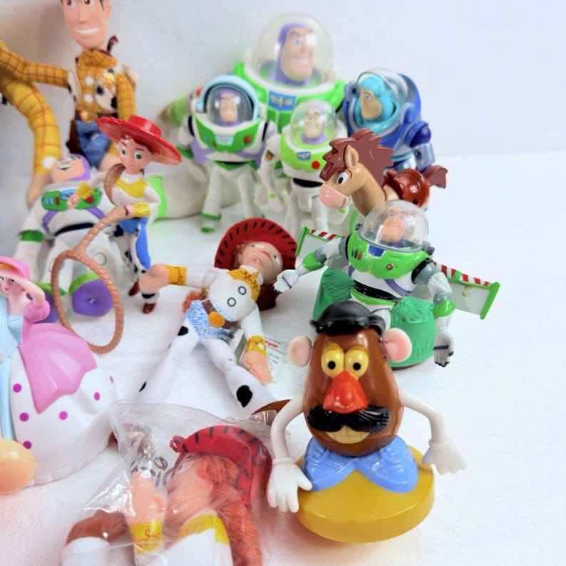Figurine articulée Toy Story Disney Pixar, LOT de 20 pièces et plus Woody Buzz Jesse Zurg image 8