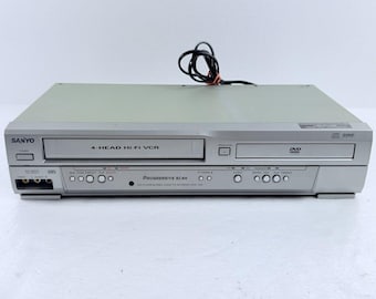 Vintage Sanyo DVW-7200 DVD / Video Cassette Player Recorder Japan Tested / Works