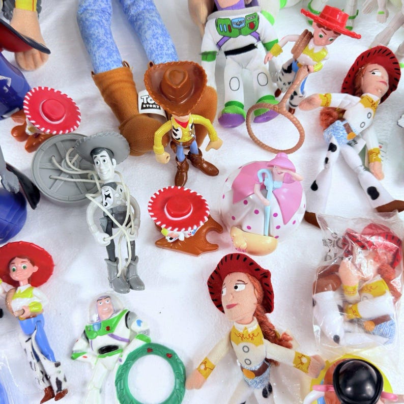 Figurine articulée Toy Story Disney Pixar, LOT de 20 pièces et plus Woody Buzz Jesse Zurg image 7