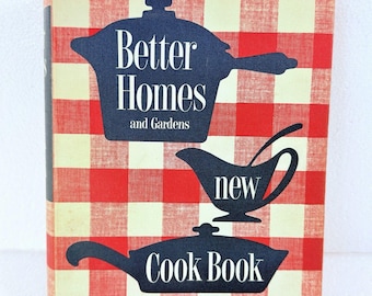 Vintage Better Homes And Gardens New Cook Book Hard Cover Binder 1953 W/ Extras