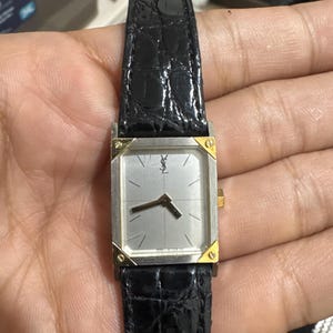 Yves Saint Laurent Tank Watch - Etsy