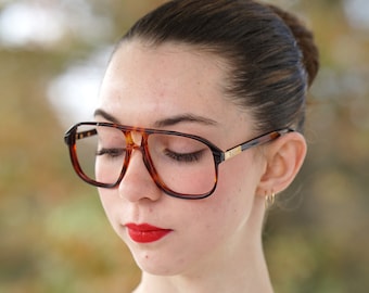 Vintage Brille 1970er Jahre Brillenfassungen/Brille/hipster/retro Multicolor Braun Made In France Von AmericanOptical
