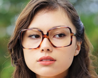 Vintage Brille 1970's Brillengestell Brille Made In Austria BY Raybert New Old Stock Schildpatt-Ton