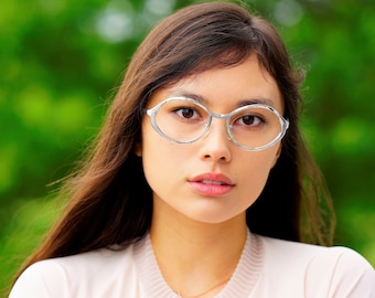 Vintage Styl-rite Cat Eye Eyeglasses Etched Aluminum  display picture 2