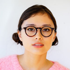 Vintage May Optical Eyeglasses 1970s/Glasses/Safety Glasses/Made in USA/hipster/Frames Made In USA Mansfield Style Tortoiseshell Rare