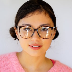 Vintage Eyeglasses 1980s/Glasses/New Old Stock/hipster/Aviator Frames By Rodenstock  Brown Eyeglass Made In Germany 57-16