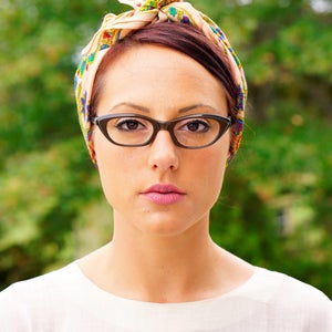 Vintage Eyeglass Cat Eye Glasses/ TWE Eyeglass/ 1960&#39;s Frame/ Made In France By TWE/ Light Tortoiseshell Brown And Black