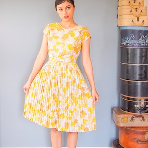 Vintage 1950er Kleid Größe S, Vintage Kleid, 50er Kleid, Shirtwaist Kleid, Vintage Kleidung, Retro Kleidung, Mrs Maisel Kleid, Sommerkleid